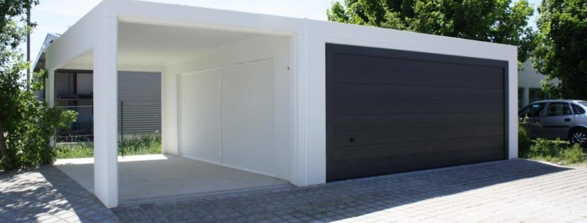 Fertigteilgarage aus Beton